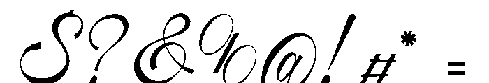 Kasfia Sirius Font OTHER CHARS