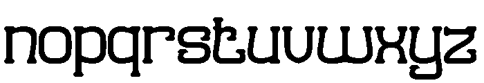Kasih & Sayang Bold Font LOWERCASE