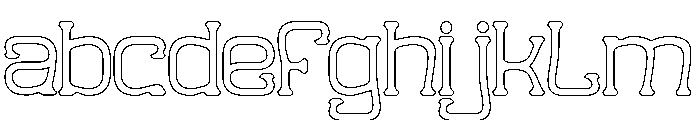 Kasih & Sayang-Hollow FONT