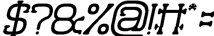 Kasih & Sayang Italic Font OTHER CHARS