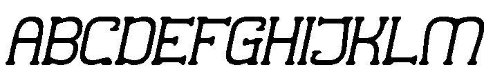 Kasih & Sayang Italic Font UPPERCASE