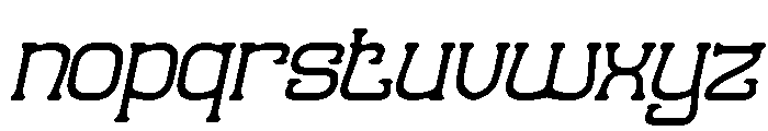 Kasih & Sayang Italic Font LOWERCASE