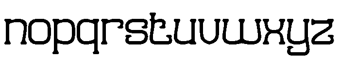 Kasih & Sayang Font LOWERCASE