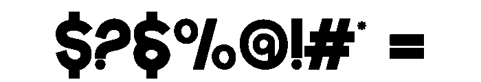 Kasmon Font OTHER CHARS