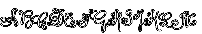 Kastelle-Regular Font UPPERCASE