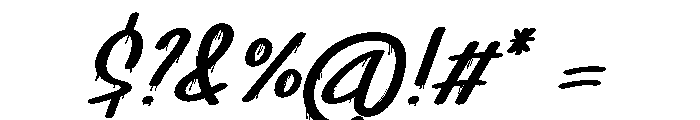 Kaston Font OTHER CHARS