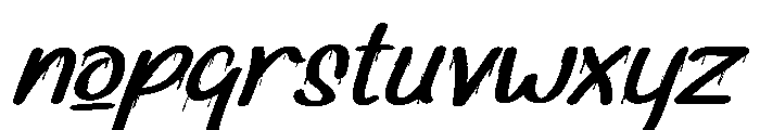 Kaston Font LOWERCASE