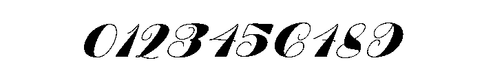 KastoniaScriptSlant Font OTHER CHARS