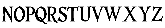 Kastroz Font LOWERCASE