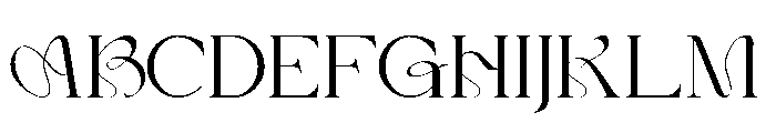Kate Marley Font UPPERCASE