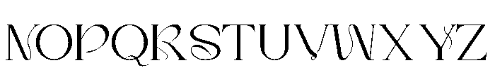 Kate Marley Font UPPERCASE