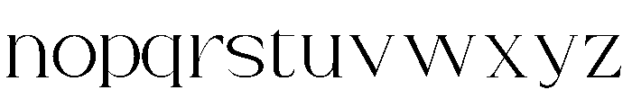 Kate Marley Font LOWERCASE