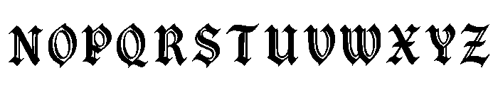 Kate Regular Font LOWERCASE