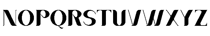 Kathalia Font UPPERCASE