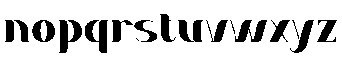 Kathalia Font LOWERCASE