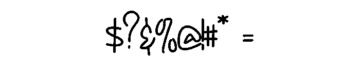 Kathely Font OTHER CHARS