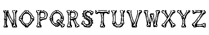 Kathleen Regular Font UPPERCASE