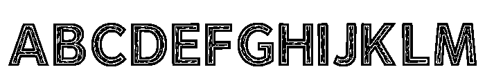 Katia Regular Font UPPERCASE