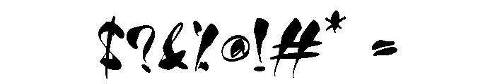 Katsu Bento Regular Font OTHER CHARS
