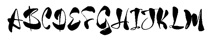 Katsu Bento Regular Font UPPERCASE
