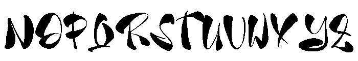 Katsu Bento Regular Font UPPERCASE