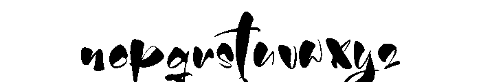Katsu Bento Regular Font LOWERCASE