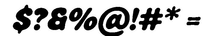 Katty Bake Regular Font OTHER CHARS