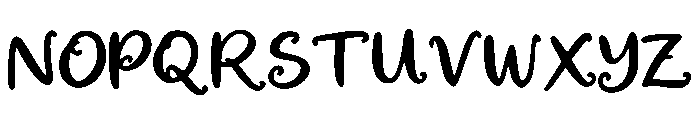 Kavello Regular Font UPPERCASE
