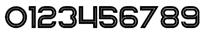 Kavo Inline Font OTHER CHARS