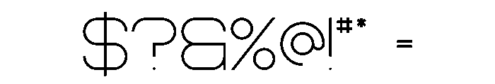 Kavo Sans Font OTHER CHARS