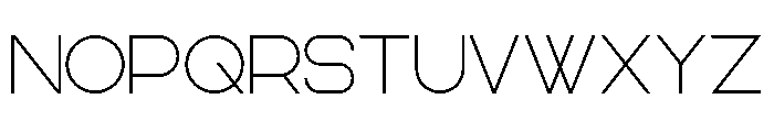 Kavo Sans Font LOWERCASE