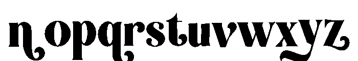 Kavora Font LOWERCASE