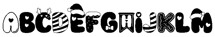 Kawaii Christmas FONT