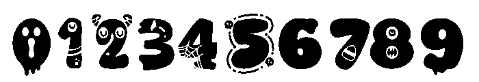 Kawaii Spooky Font OTHER CHARS