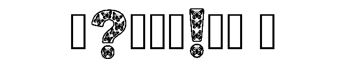 Kayla Regular Font OTHER CHARS