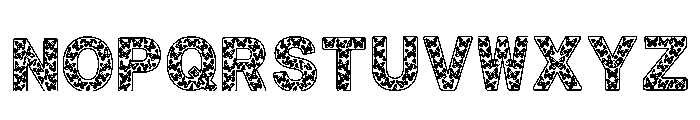 Kayla Regular Font UPPERCASE