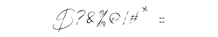 Kazequill-Regular Font OTHER CHARS