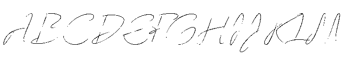 Kazequill-Regular Font UPPERCASE