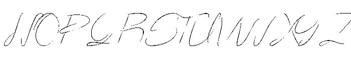 Kazequill-Regular Font UPPERCASE