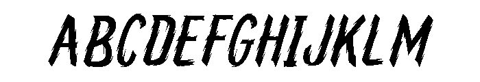 Kazuro Regular Font UPPERCASE