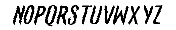 Kazuro Regular Font UPPERCASE