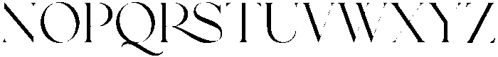 KAIRA Regular otf (400) Font UPPERCASE
