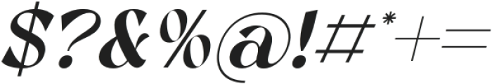 KARA Italic otf (400) Font OTHER CHARS