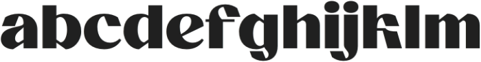 KASDERA Regular otf (400) Font LOWERCASE