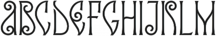 KaGaytan Serif otf (400) Font LOWERCASE