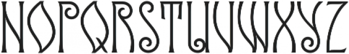 KaGaytan Serif otf (400) Font LOWERCASE