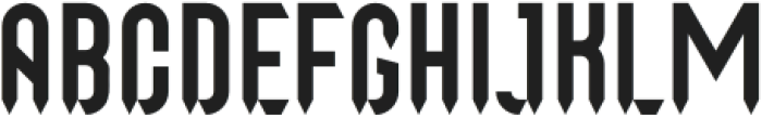KaIxa Regular otf (400) Font UPPERCASE