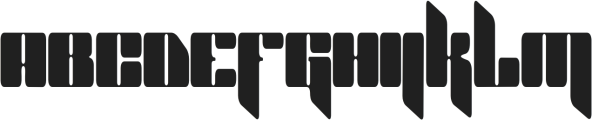 Kabisat Tall otf (400) Font UPPERCASE