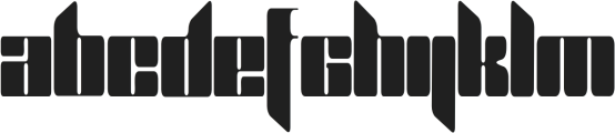 Kabisat Tall otf (400) Font LOWERCASE