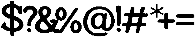 Kabo ttf (400) Font OTHER CHARS